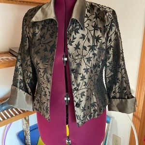 Cropped dressy jacket